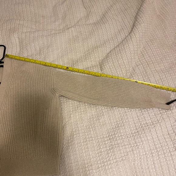 Quince Cream Women's Cardigan Sweater - Picture 7 of 8